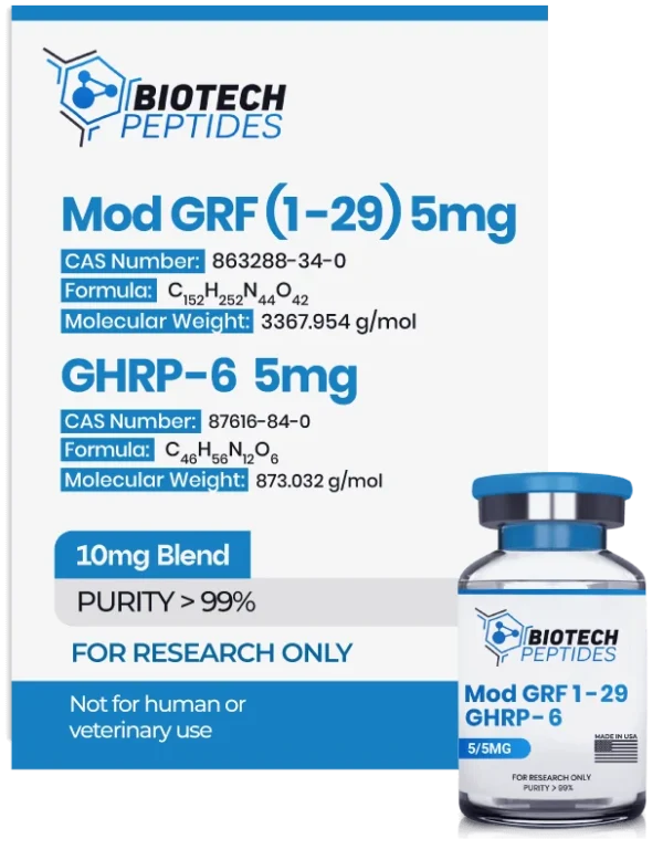 Mod GRF 1-29 & GHRP-6 (10mg)