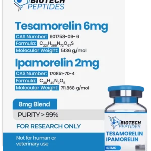 Tesamorelin & Ipamorelin Blend (8mg)