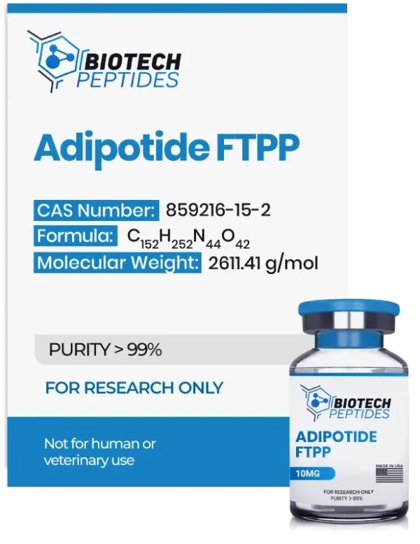 Adipotide (FTPP) 10mg vial from Biotech Peptides
