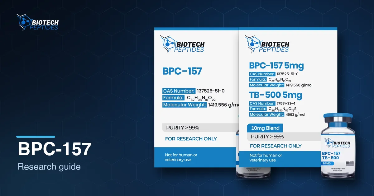 Biotech peptides bpc 157 guide