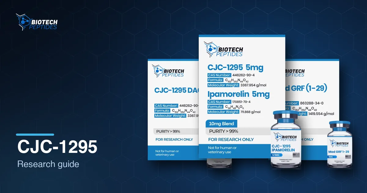 Biotech Peptides Blog 3 Biotech Peptides blog: CJC-1295 DAC, CJC-1295 ipamorelin blend and Mod GRF 1-29
