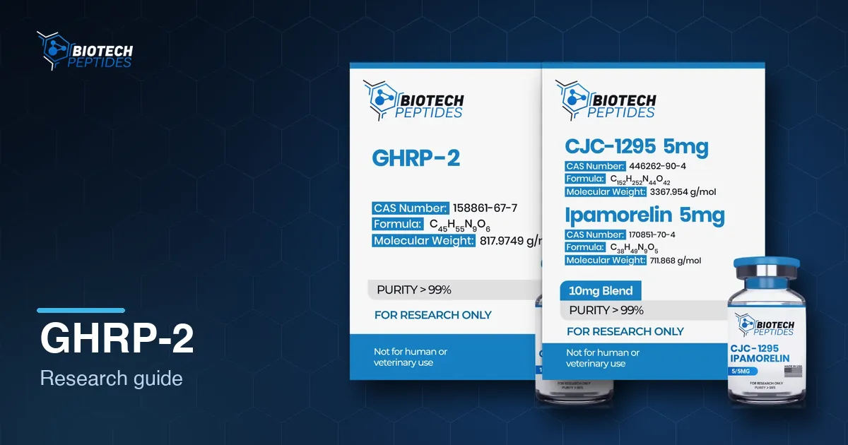 Biotech Peptides Blog 4 Biotech Peptides blog: GHRP-2 10mg and the CJC-1295 ipamorelin blend