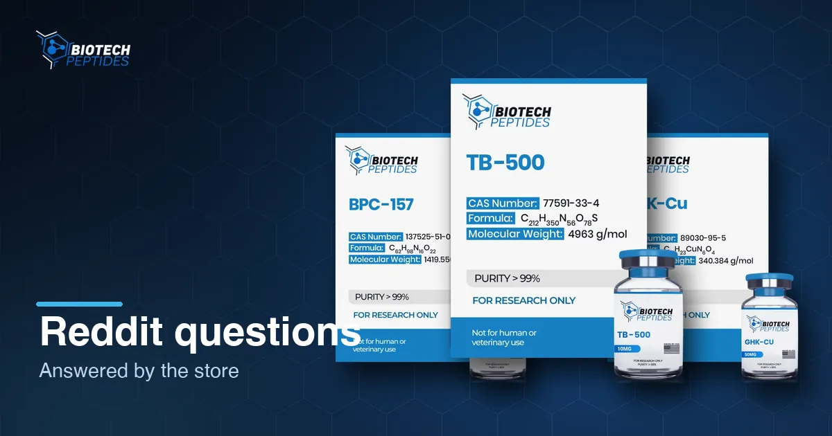 Biotech peptides reddit guide