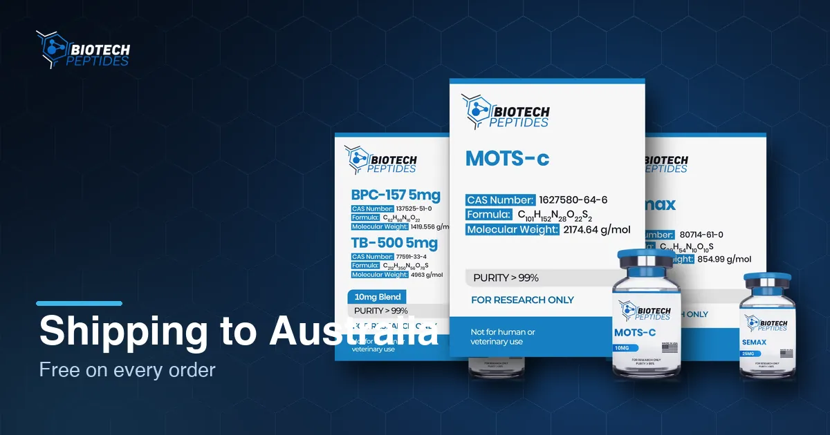 Biotech Peptides Blog 8 Biotech Peptides blog: Biotech Peptides shipping to Australia: boxes and vials ready to ship