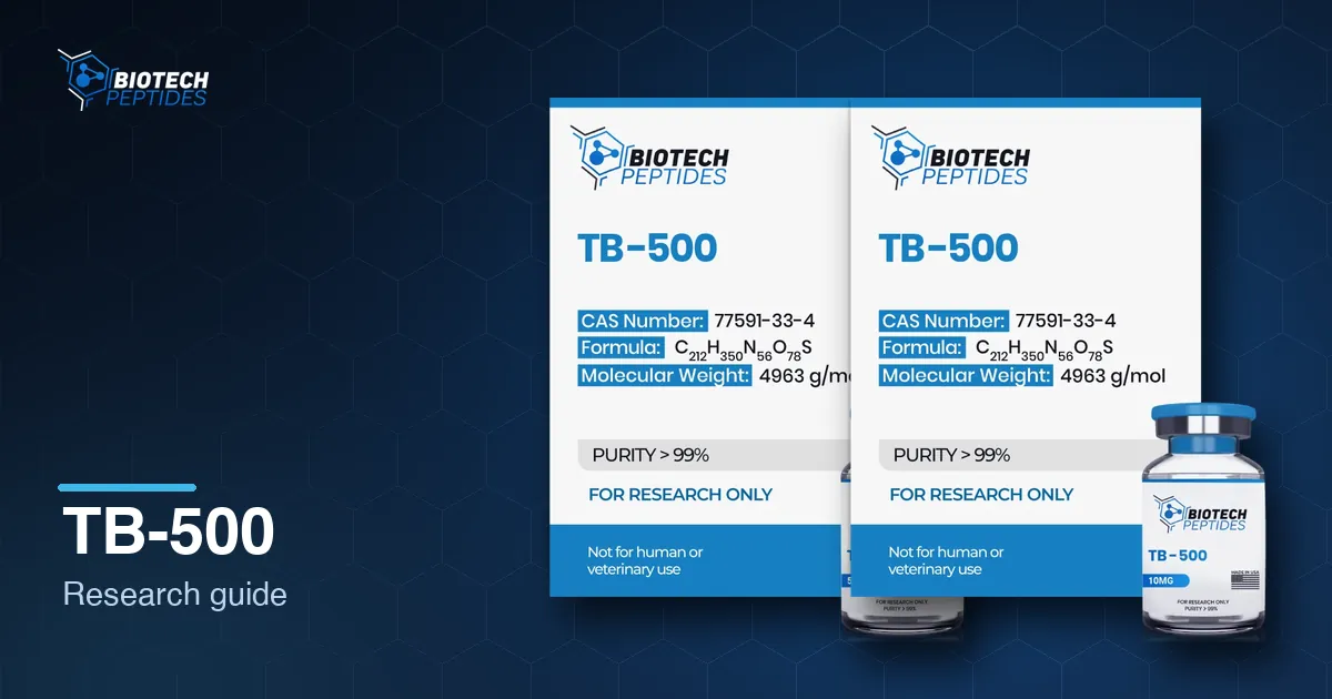 Biotech Peptides Blog 2 Biotech Peptides blog: TB-500 5mg and 10mg