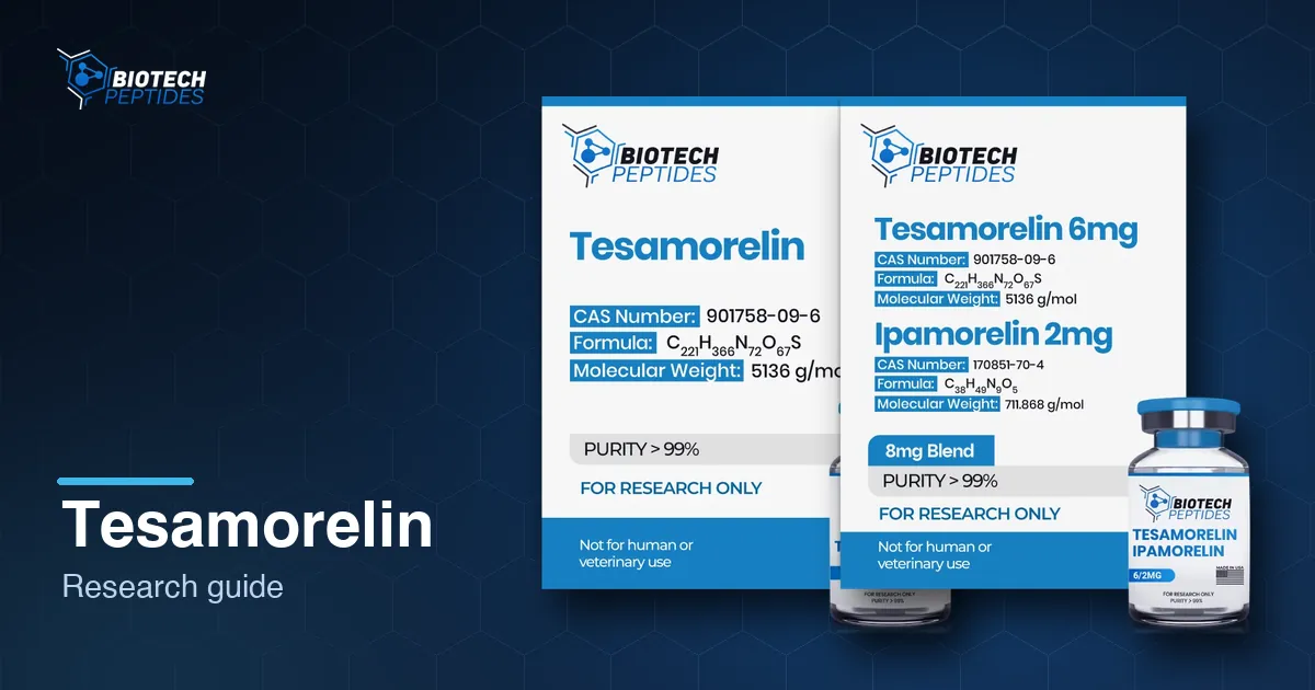 Biotech Peptides Blog 5 Biotech Peptides blog: tesamorelin and the tesamorelin ipamorelin blend