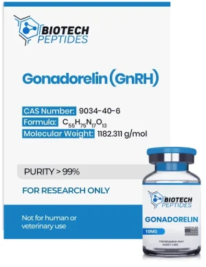 Gonadorelin (GnRH) 10mg vial from Biotech Peptides