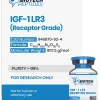 IGF-1 LR3 100mcg (Receptor Grade) vial from Biotech Peptides