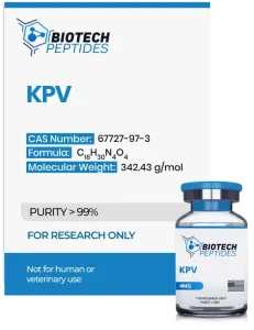 biotech peptides BPC-157: KPV 4mg