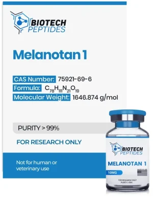 Melanotan 1 10mg vial from Biotech Peptides