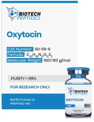 Oxytocin 10mg vial from Biotech Peptides