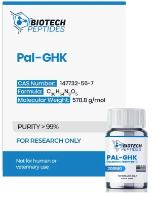Pal-GHK 200mg (Palmitoyl Tripeptide-1) powder from Biotech Peptides