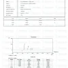 Vilon 20mg HPLC purity chromatogram